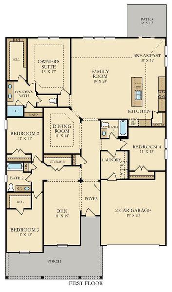Image 3 of a home in Azalea Ridge at Summers Corner: Arbor Collection. Image 3 of a home in Azalea Ridge at Summers Corner: Arbor Collection.