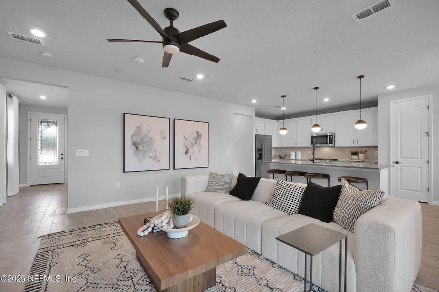 Furnished interior view inside a new home in The Preserve at Bannon Lakes, St. Augustine (Image 21).