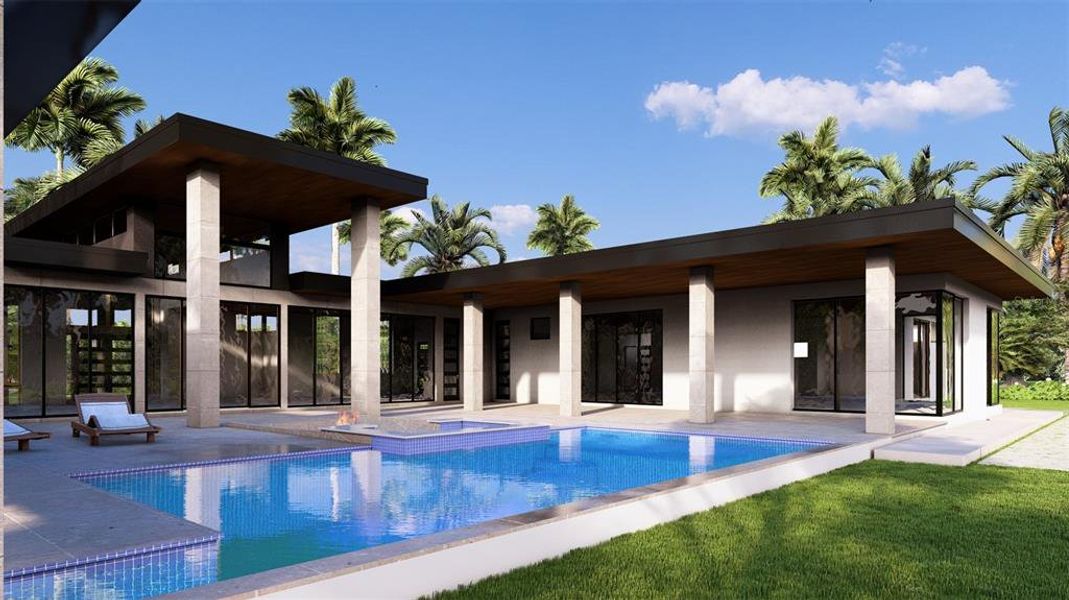 Front exterior of a new home in , Odessa, FL, highlighting curb appeal (Image 15).