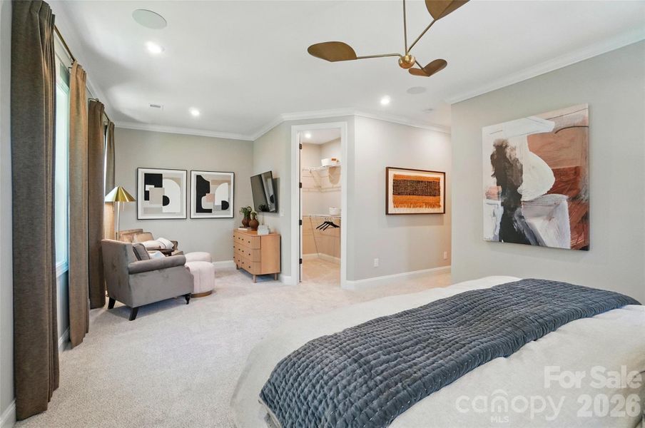 Representation only of Primary Suite