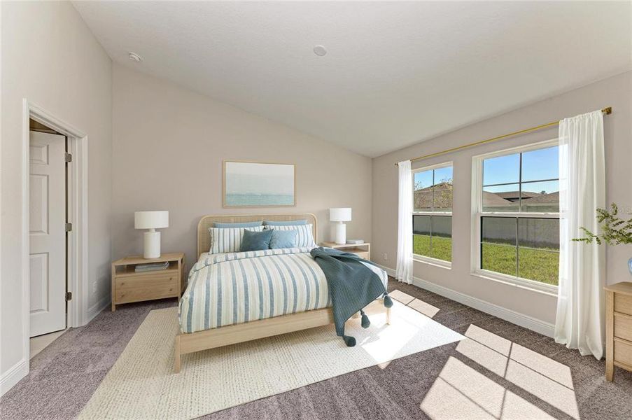 Furnished interior view inside a new home in Crosswind Point, Parrish (Image 5).