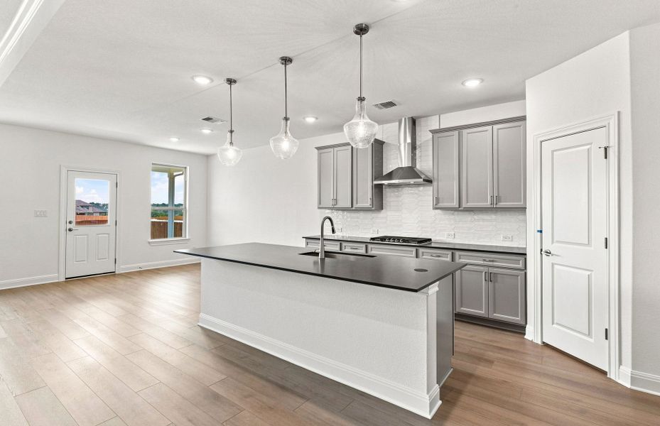 Furnished interior view inside a new home in Saddleback at Santa Rita Ranch, Liberty Hill (Image 13).