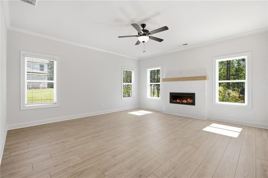 Spacious, unfurnished interior of a new home in , Ellenwood (Image 20).