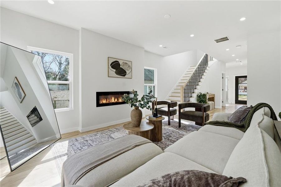 Furnished interior view inside a new home in , Scottdale (Image 37).