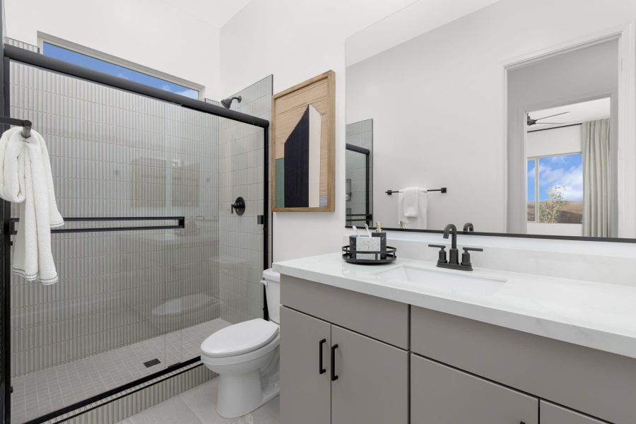 Representative furnished interior of a home built from the Currant by Mattamy Homes in White Tank Vistas, Waddell (Image 18).