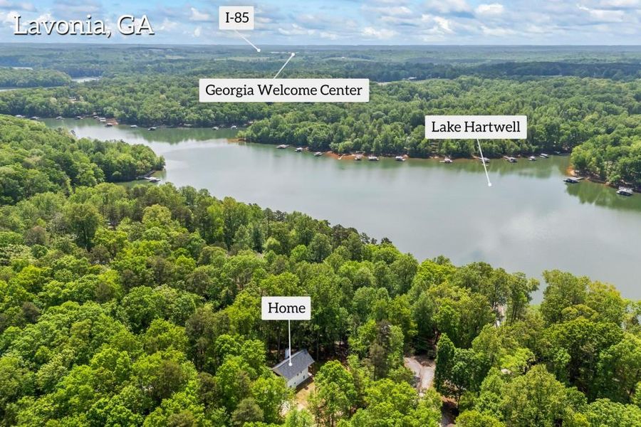 Natural landscape and outdoor views near  in Lavonia (Image 59).