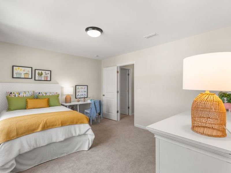 Representative furnished interior of a home built from the Somerset by True Homes in Swaim Meadows, Winston-Salem (Image 16).