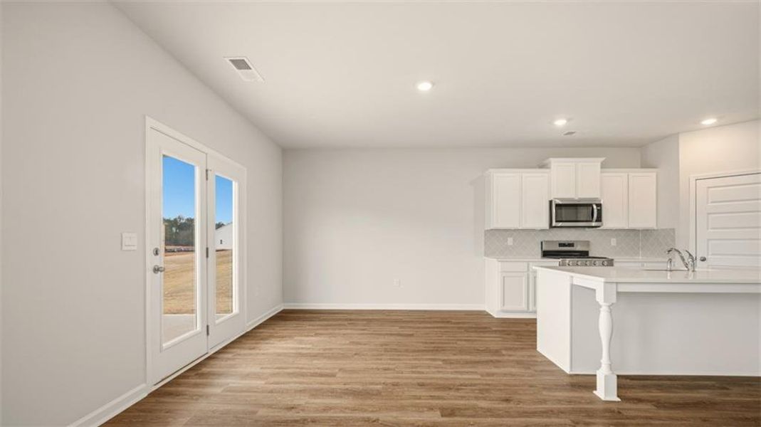 Spacious, unfurnished interior of a new home in Preserve at Dove Creek, Statham (Image 22). Spacious, unfurnished interior of a new home in Preserve at Dove Creek, Statham (Image 22).