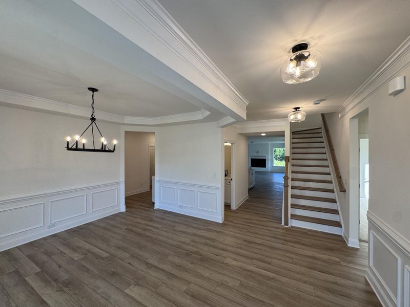 Spacious, unfurnished interior of a new home in The Enclave at Laurelbrook, Sherrills Ford (Image 8). Spacious, unfurnished interior of a new home in The Enclave at Laurelbrook, Sherrills Ford (Image 8).
