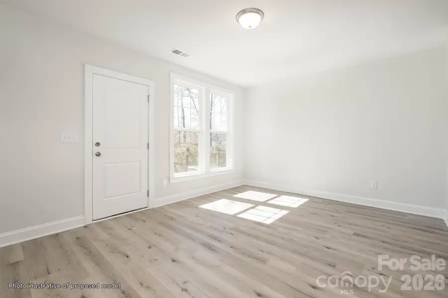 Spacious, unfurnished interior of a new home in , Charlotte (Image 8).