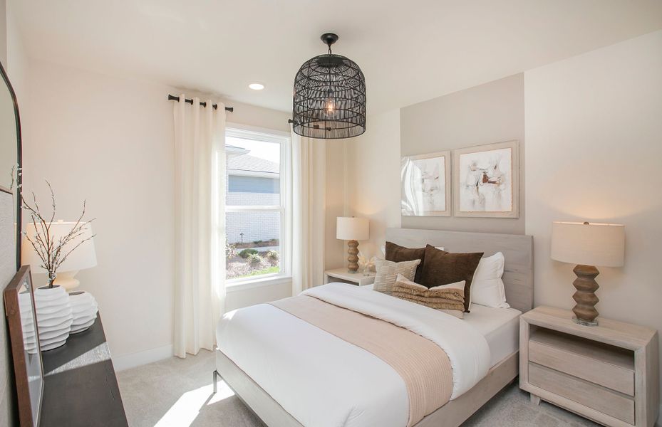 Bedroom 2 in new home design at 55+ Active Adult Del Webb near Nashville. Bedroom 2 in new home design at 55+ Active Adult Del Webb near Nashville.
