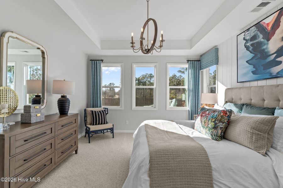 Furnished interior view inside a new home in Terrapin, Leland (Image 20).