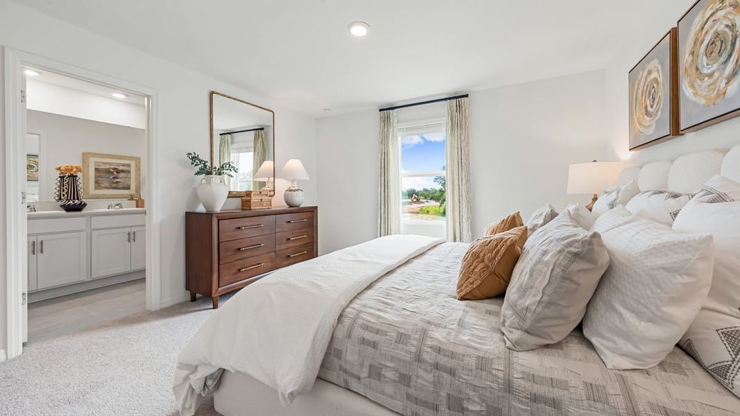 Furnished interior view inside a new home in Firethorn, Parrish (Image 6).