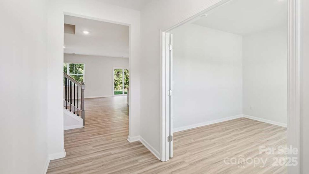 Spacious, unfurnished interior of a new home in Wallace Springs, Statesville (Image 12).