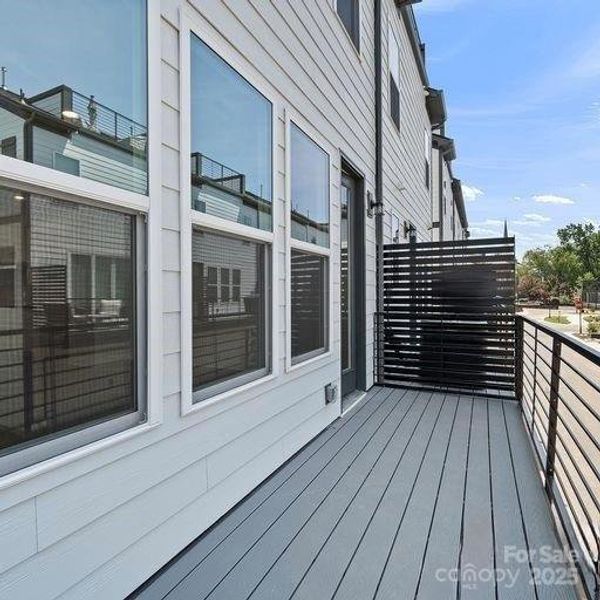 Exterior details and patio area of a home in , Charlotte (Image 15).