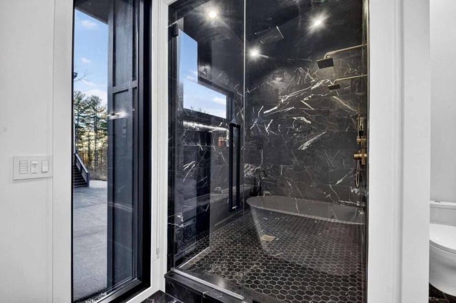 Close-up of interior finishes inside a home in , Mineral Bluff (Image 21).