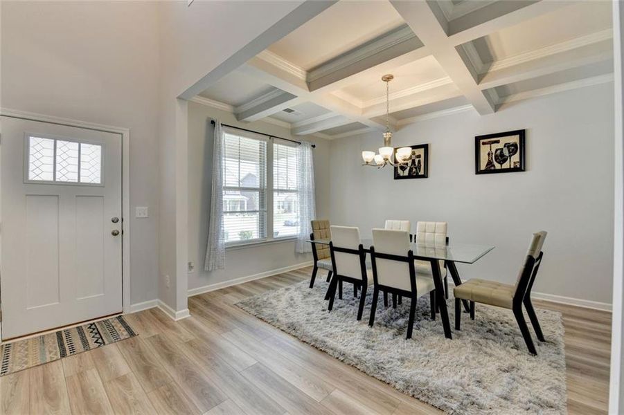 Furnished interior view inside a new home in Adagio, Dacula (Image 30).