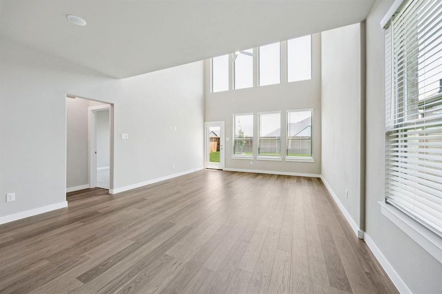 Open First Floor in the Mesquite home plan by Trophy Signature Homes – REPRESENTATIVE PHOTO