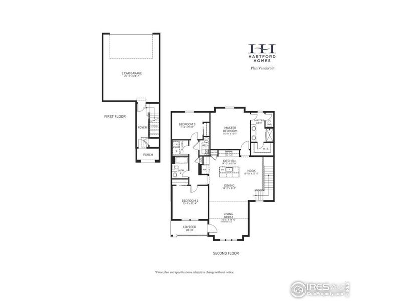 2D floor plan layout of this home in , Fort Collins, CO (Image 3).