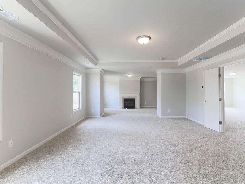 Spacious, unfurnished interior of a new home in Briarwood, Cumming (Image 15). Spacious, unfurnished interior of a new home in Briarwood, Cumming (Image 15).