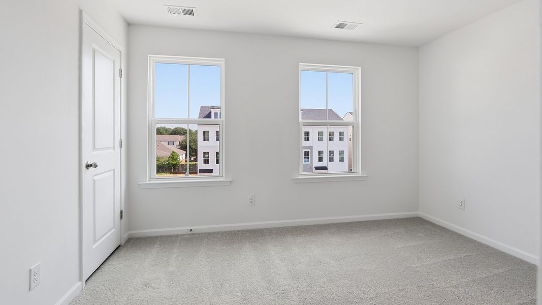 Representative furnished interior of a home built from the Hayden by DRB Homes in Clear Springs Townhomes, North Charleston (Image 25). Representative furnished interior of a home built from the Hayden by DRB Homes in Clear Springs Townhomes, North Charleston (Image 25).
