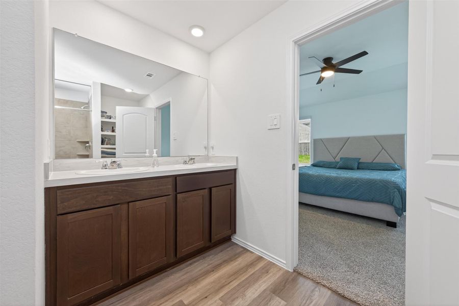 Furnished interior view inside a new home in Presswoods, Splendora (Image 18).