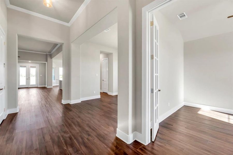 Spacious, unfurnished interior of a new home in Fannin Ranch, Leonard (Image 27). Spacious, unfurnished interior of a new home in Fannin Ranch, Leonard (Image 27).