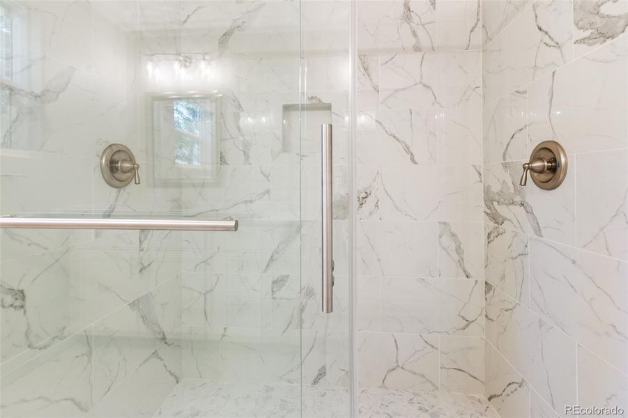 Spa Shower Primary Bathroom