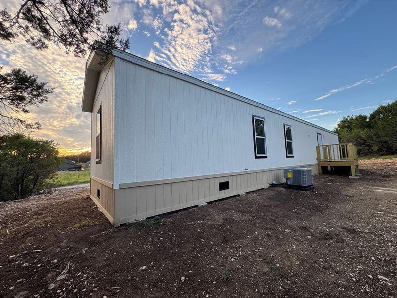 Exterior details and patio area of a home in , Granbury (Image 14). Exterior details and patio area of a home in , Granbury (Image 14).