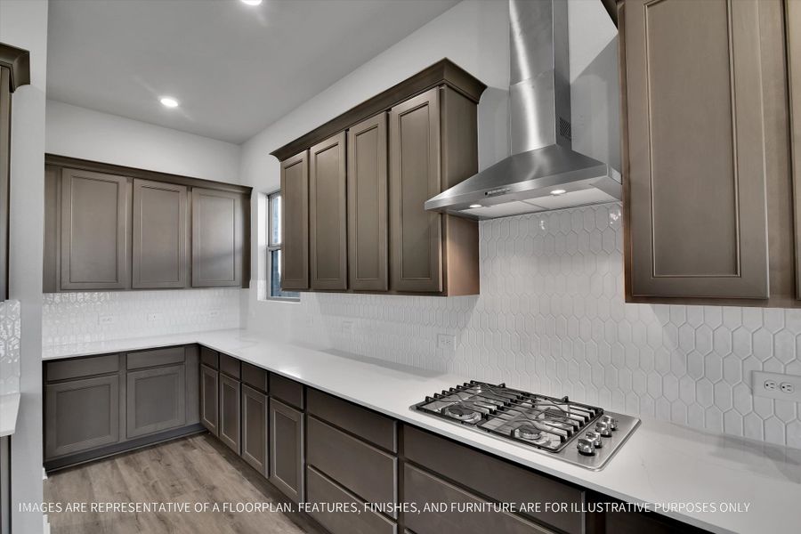 Furnished interior view inside a new home in Sunterra 50s, Katy (Image 8).