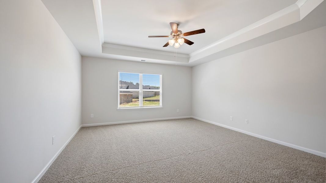 Spacious, unfurnished interior of a new home in Independence Villas and Townhomes, Loganville (Image 21). Spacious, unfurnished interior of a new home in Independence Villas and Townhomes, Loganville (Image 21).