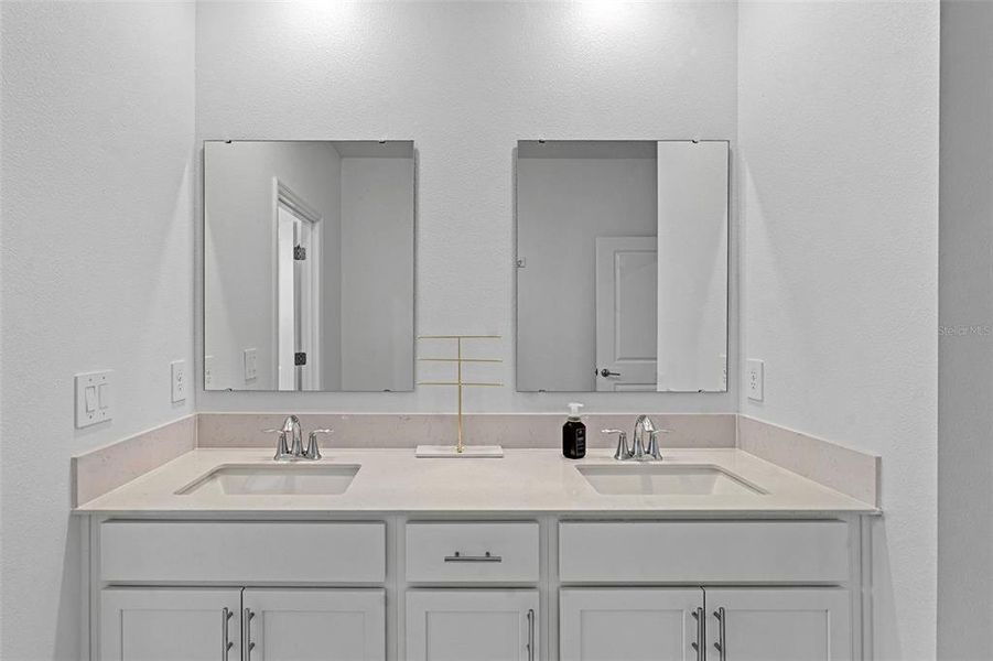 Furnished interior view inside a new home in Wellness Ridge, Clermont (Image 12).