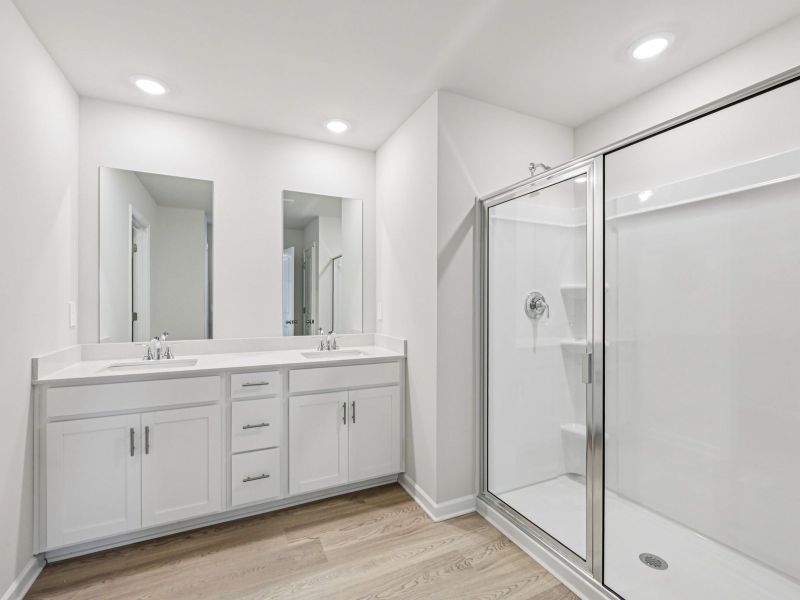 Furnished interior view inside a new home in Hawthorne Station, Atlanta (Image 9).