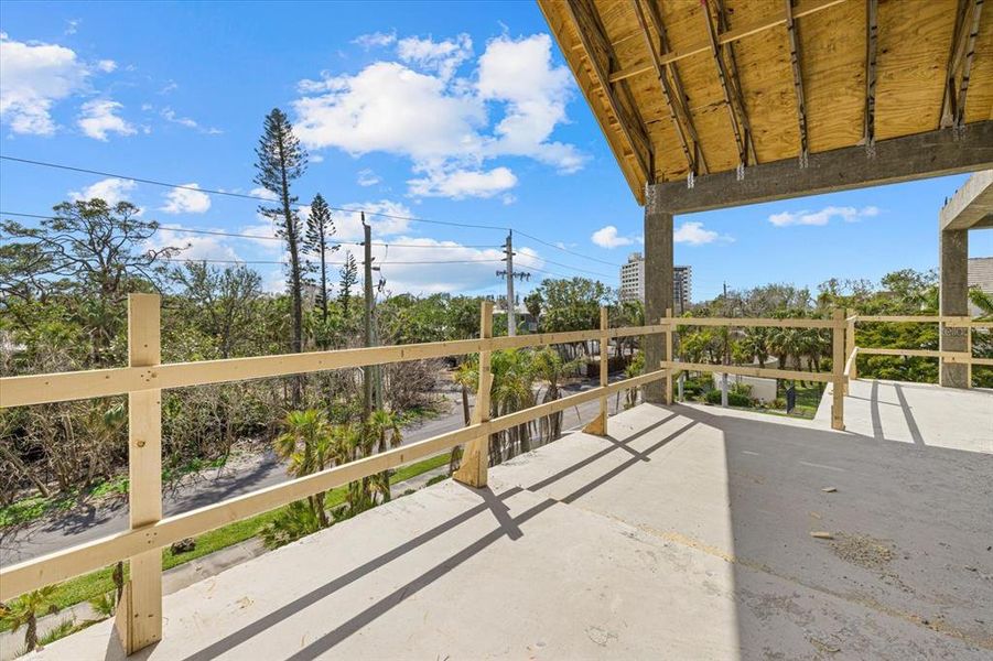 In-progress construction of a new home in , Sarasota, FL (Image 26).