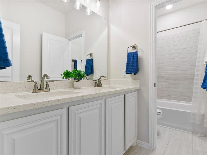 Furnished interior view inside a new home in Star Ranch, Godley (Image 33).