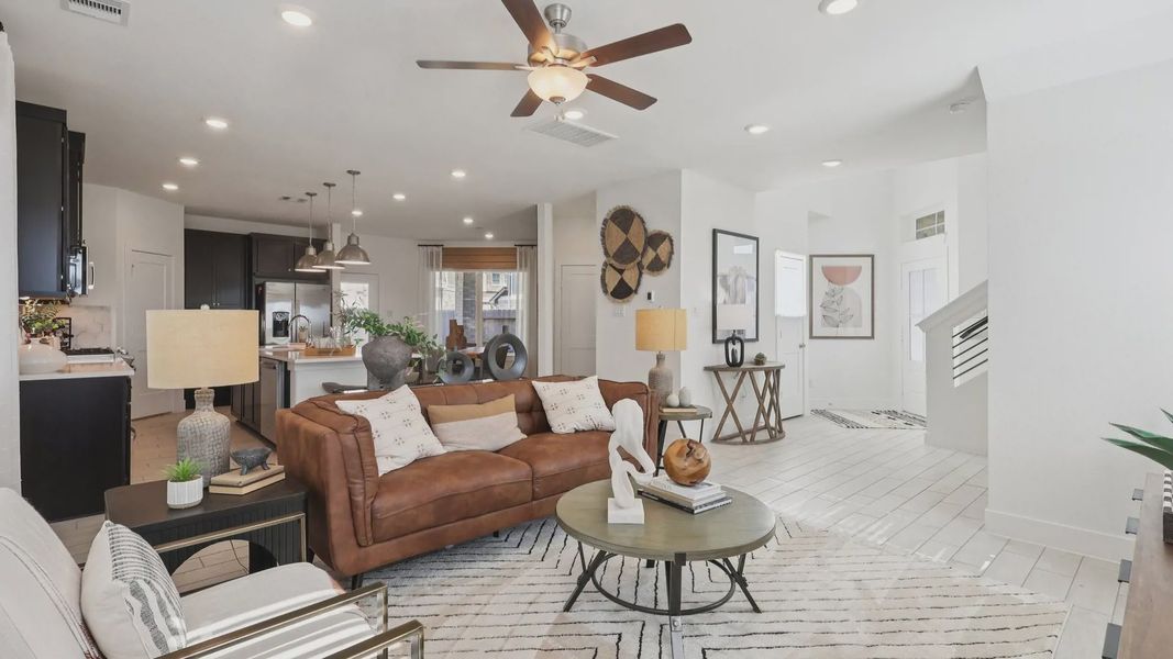 Furnished interior view inside a new home in Balmoral, Atascocita (Image 7).