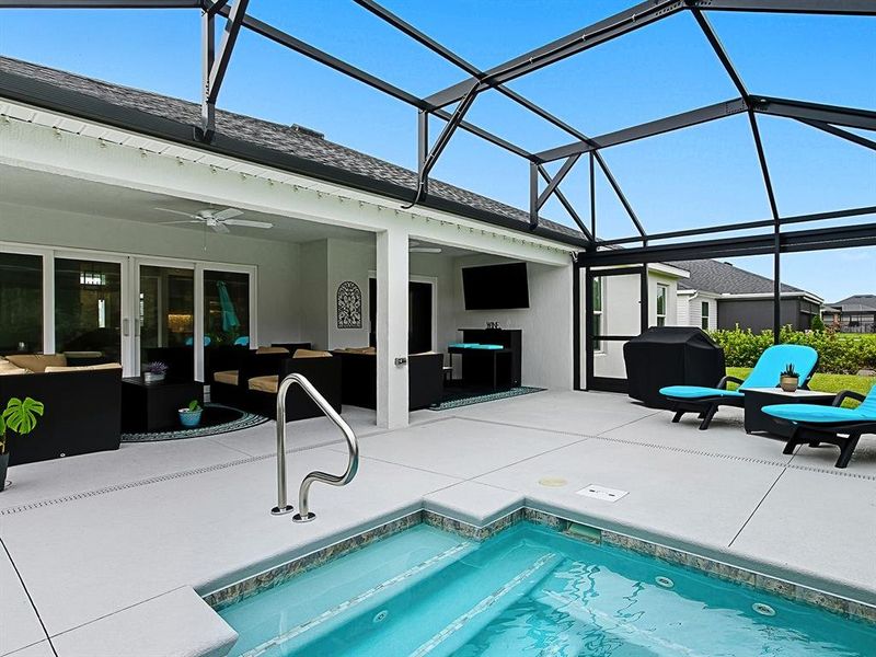 Furnished interior view inside a new home in , The Villages (Image 5). Furnished interior view inside a new home in , The Villages (Image 5).