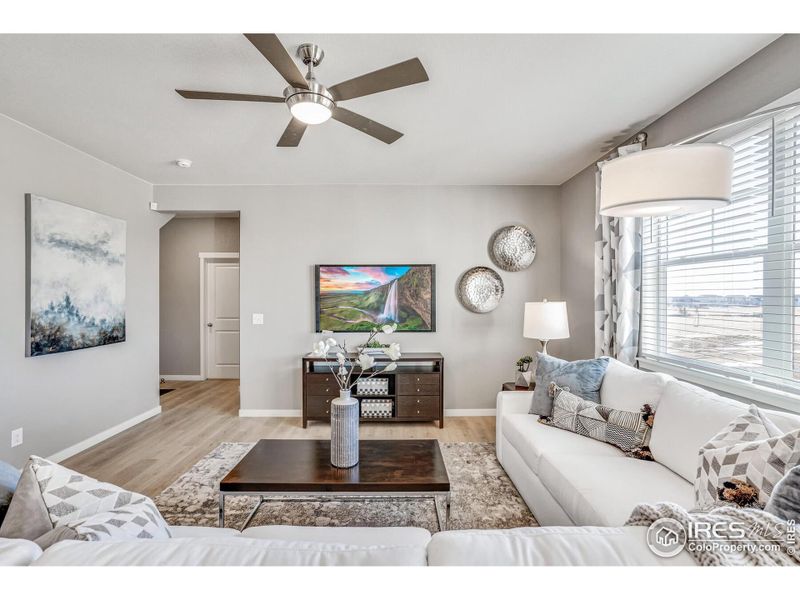 Furnished interior view inside a new home in Hansen Farm, Fort Collins (Image 11).