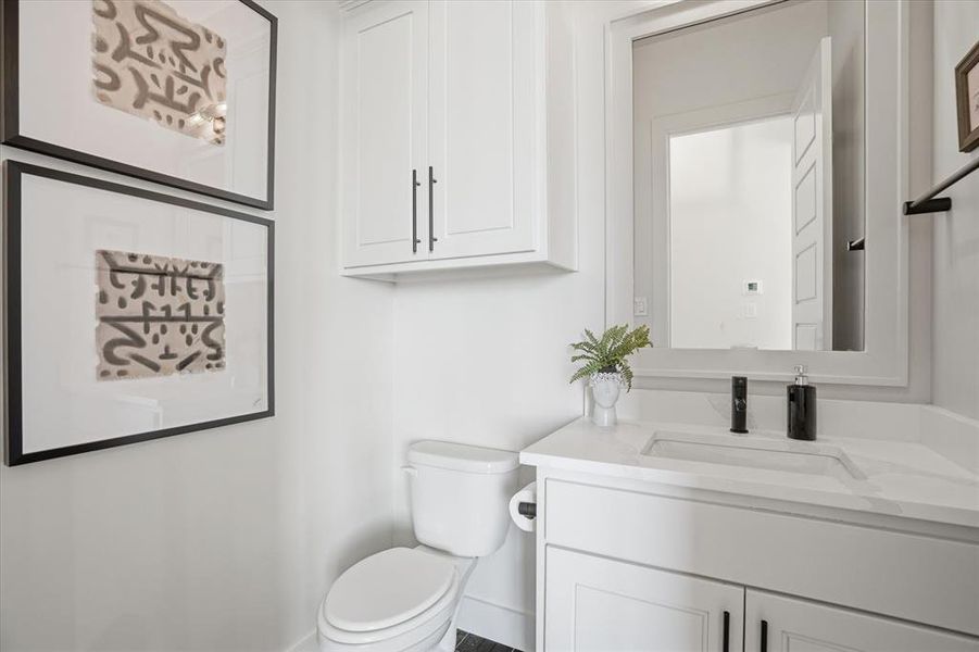 Furnished interior view inside a new home in Ranger Ridge Estates, Strawn (Image 8).