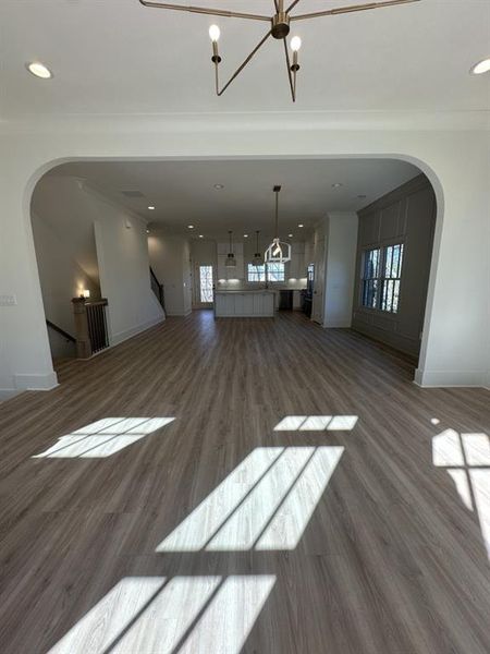 Spacious, unfurnished interior of a new home in Skyview On Broad, Sugar Hill (Image 11).