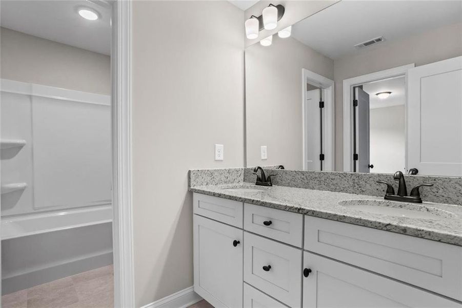 Furnished interior view inside a new home in , Dallas (Image 10). Furnished interior view inside a new home in , Dallas (Image 10).