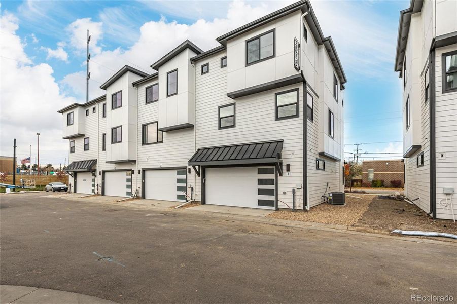 Exterior details and patio area of a home in , Denver (Image 3).