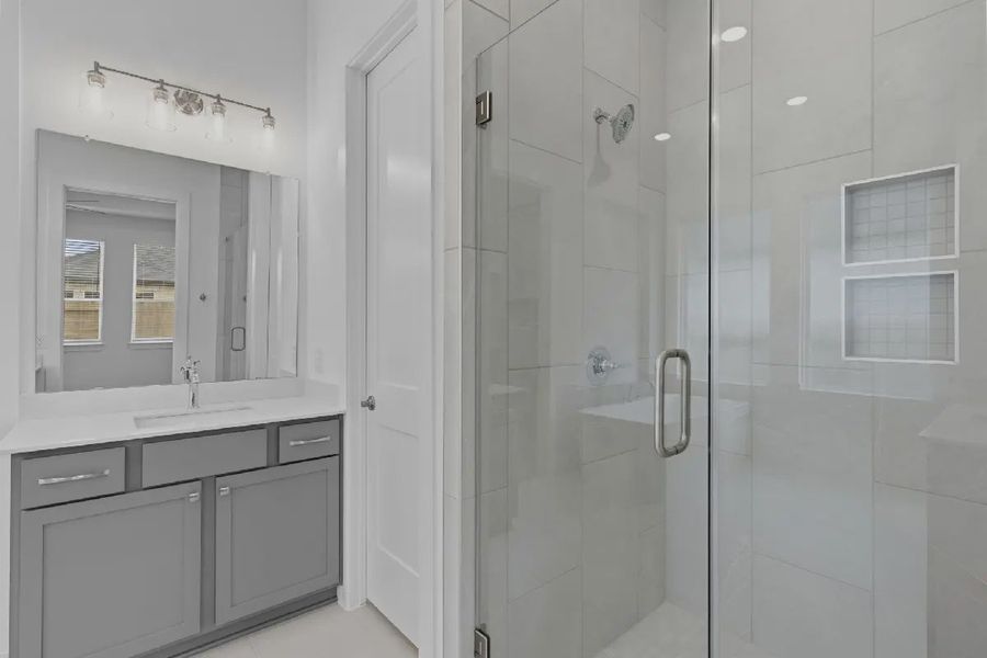 Furnished interior view inside a new home in Attwater 65's, Waller (Image 15).