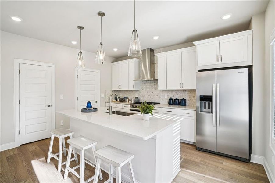 Furnished interior view inside a new home in Hemingway - Reserve Series, Cumming (Image 37). Furnished interior view inside a new home in Hemingway - Reserve Series, Cumming (Image 37).