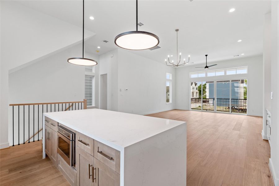 Furnished interior view inside a new home in , Houston (Image 6).