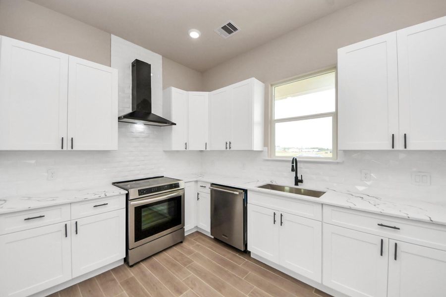 Furnished interior view inside a new home in , Cleveland (Image 5). Furnished interior view inside a new home in , Cleveland (Image 5).