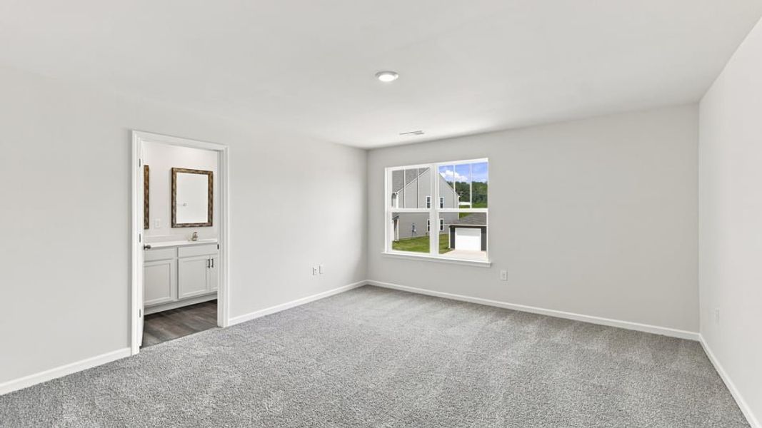 Spacious, unfurnished interior of a new home in Tyger Pines, Moore (Image 29).