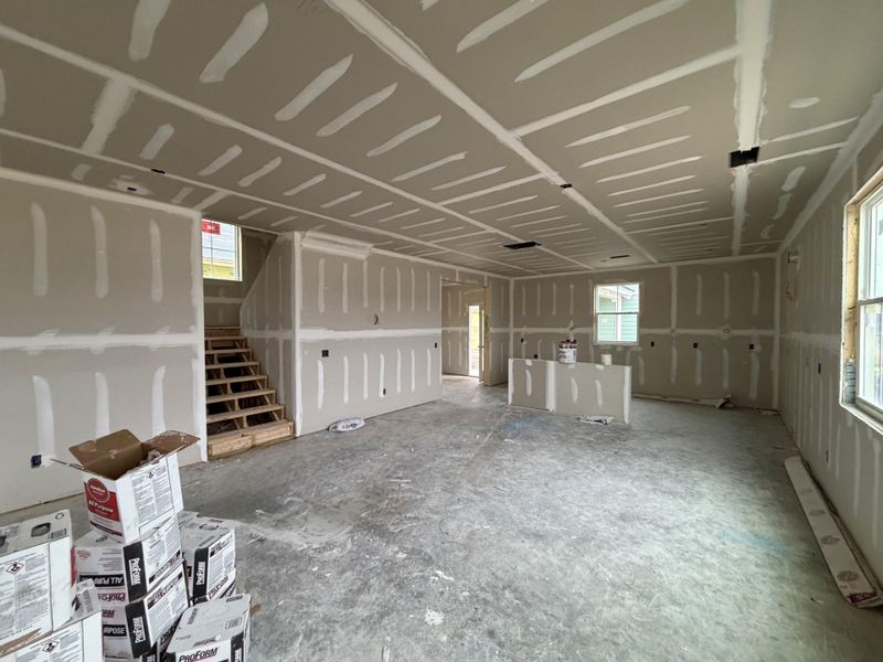In-progress construction of a new home in , Summerville, SC (Image 28).