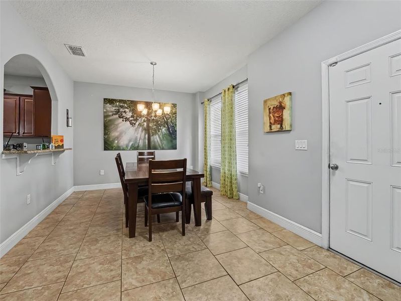 Furnished interior view inside a new home in , Davenport (Image 10).