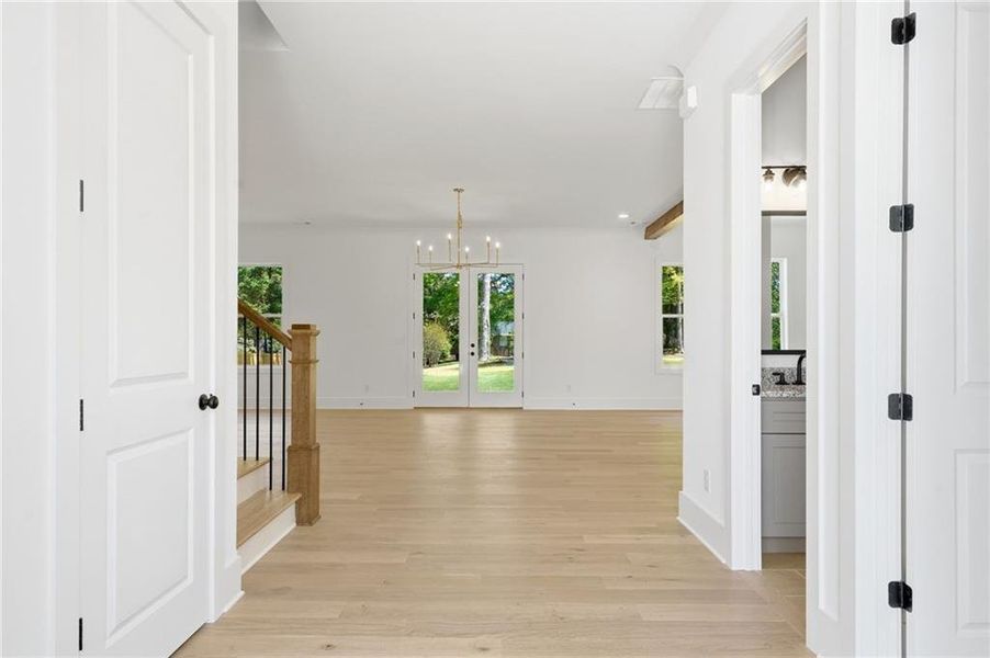 Spacious, unfurnished interior of a new home in , Marietta (Image 50).